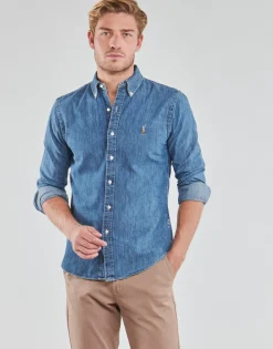 CHEMISE COUPE DROITE EN DENIM