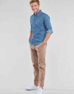 CHEMISE COUPE DROITE EN DENIM