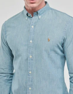 CHEMISE COUPE SLIM EN DENIM