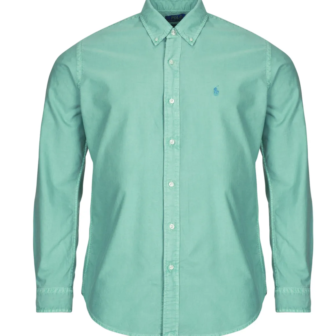 CHEMISE DROITE CUSTOM EN OXFORD LEGER