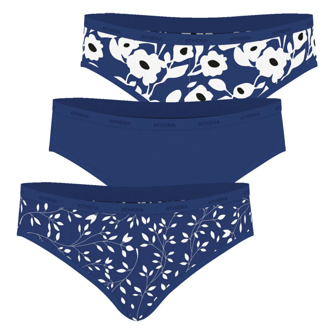 Culottes, lot de 3, ECOPACK MODE