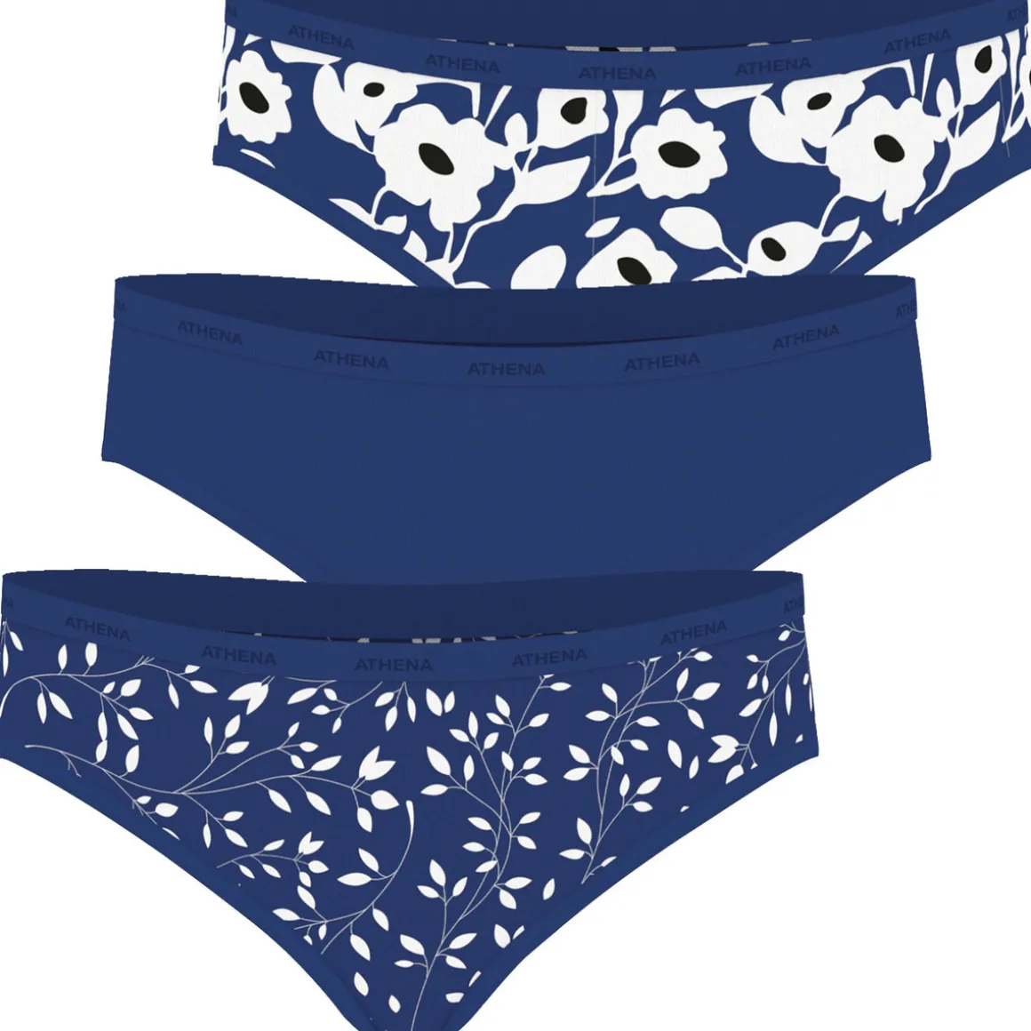 Culottes, lot de 3, ECOPACK MODE