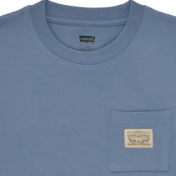 CURVED HEM POCKET TEE