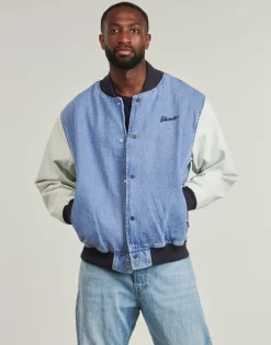 Denim Baseball Jacket