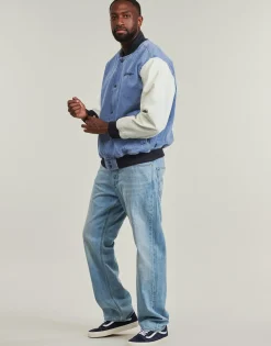 Denim Baseball Jacket