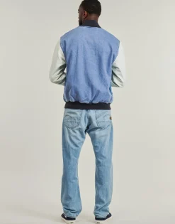 Denim Baseball Jacket