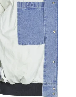 Denim Baseball Jacket