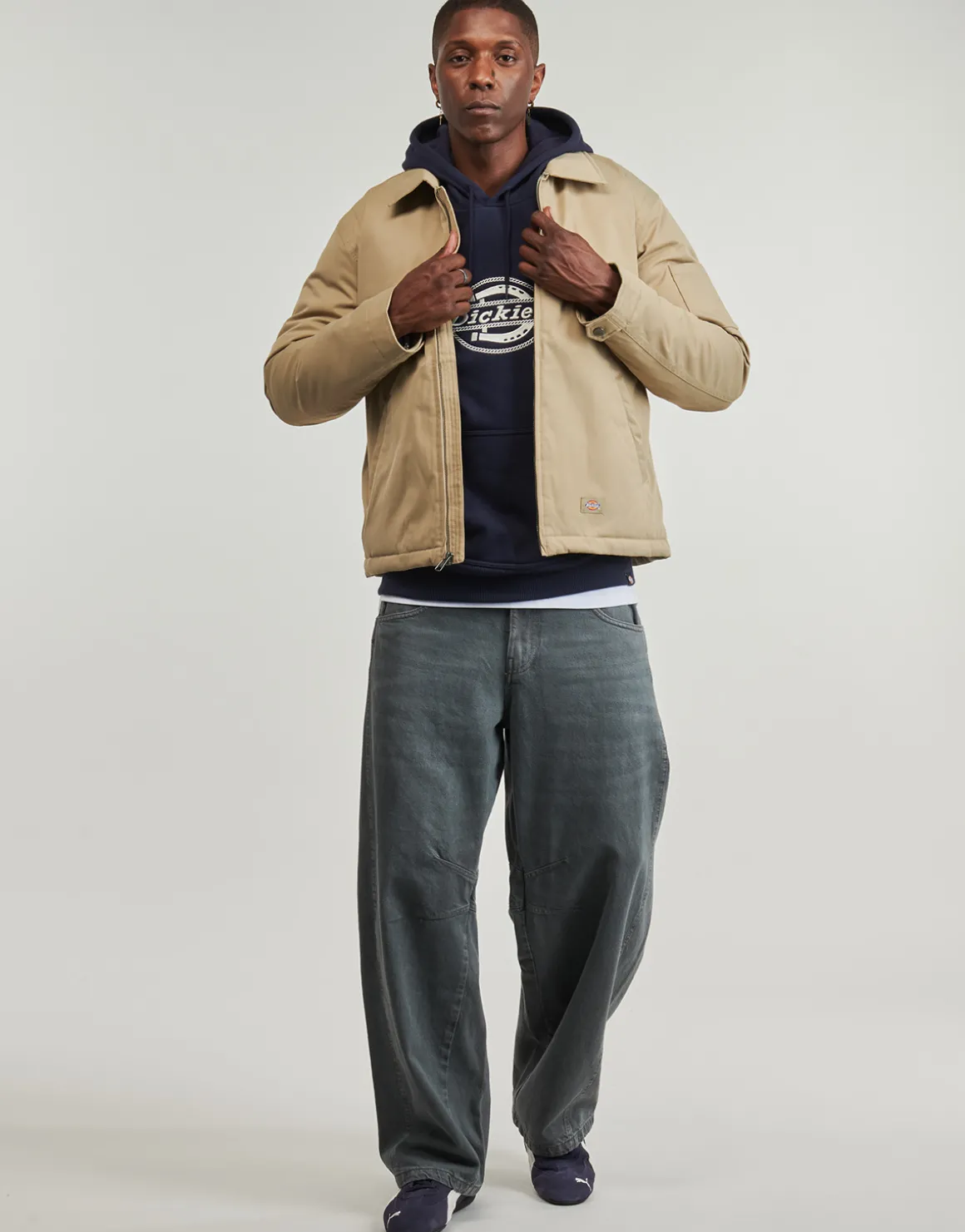 EISENHOWER PUFFER KHAKI