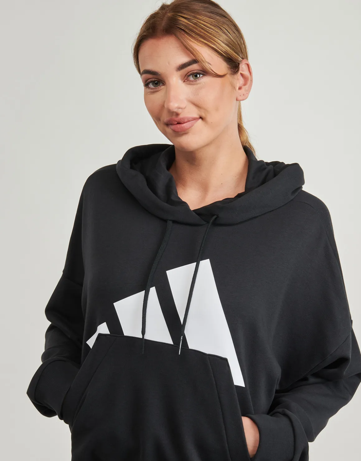Essentials Big Logo French Terry Loose Hoodie