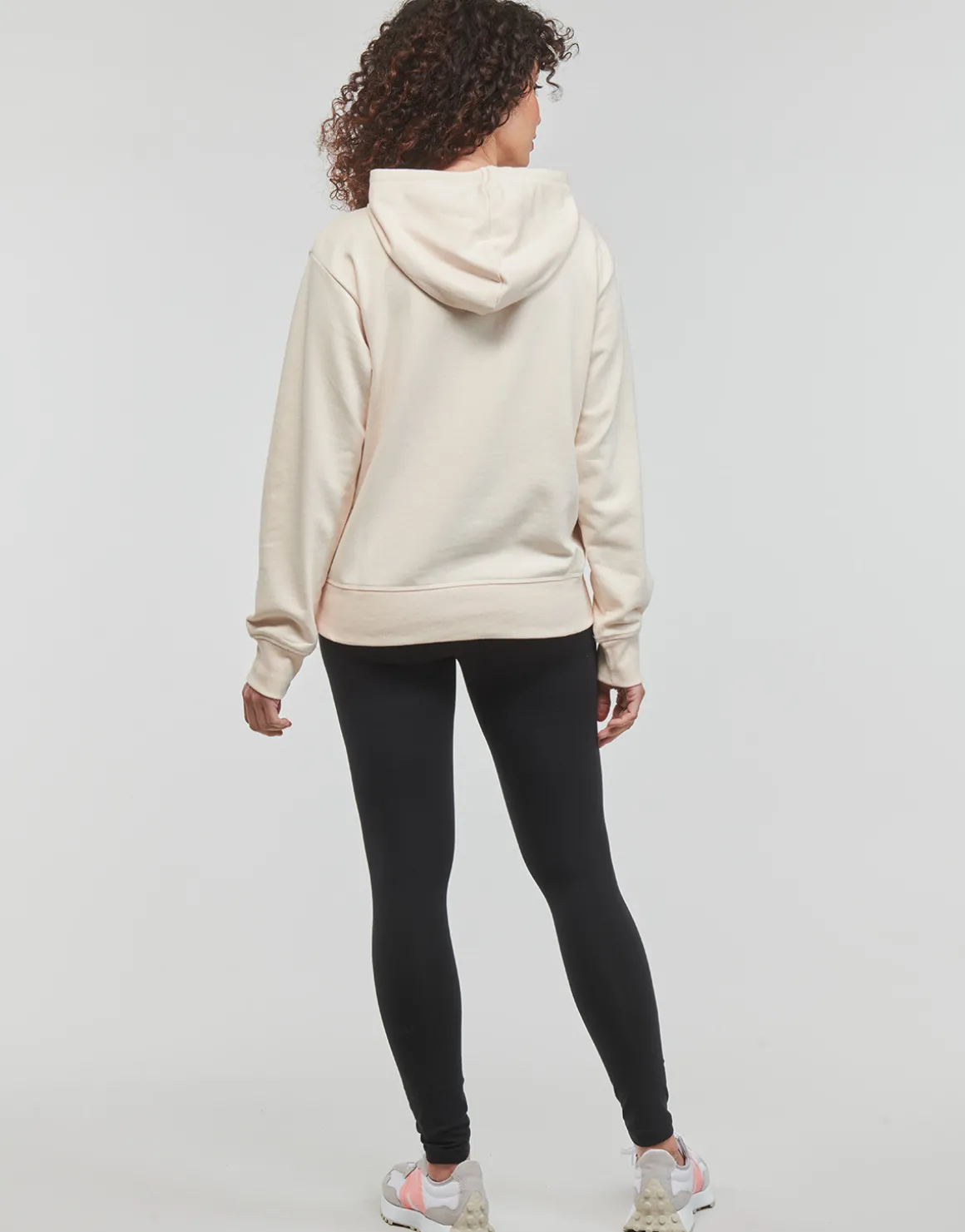 ESSENTIALS STACKED LOGO HOODIE