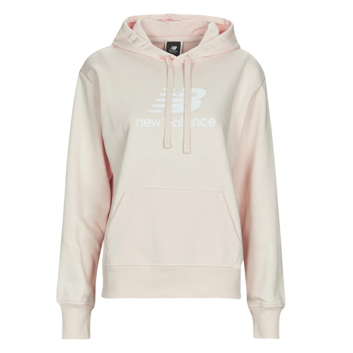 ESSENTIALS STACKED LOGO HOODIE