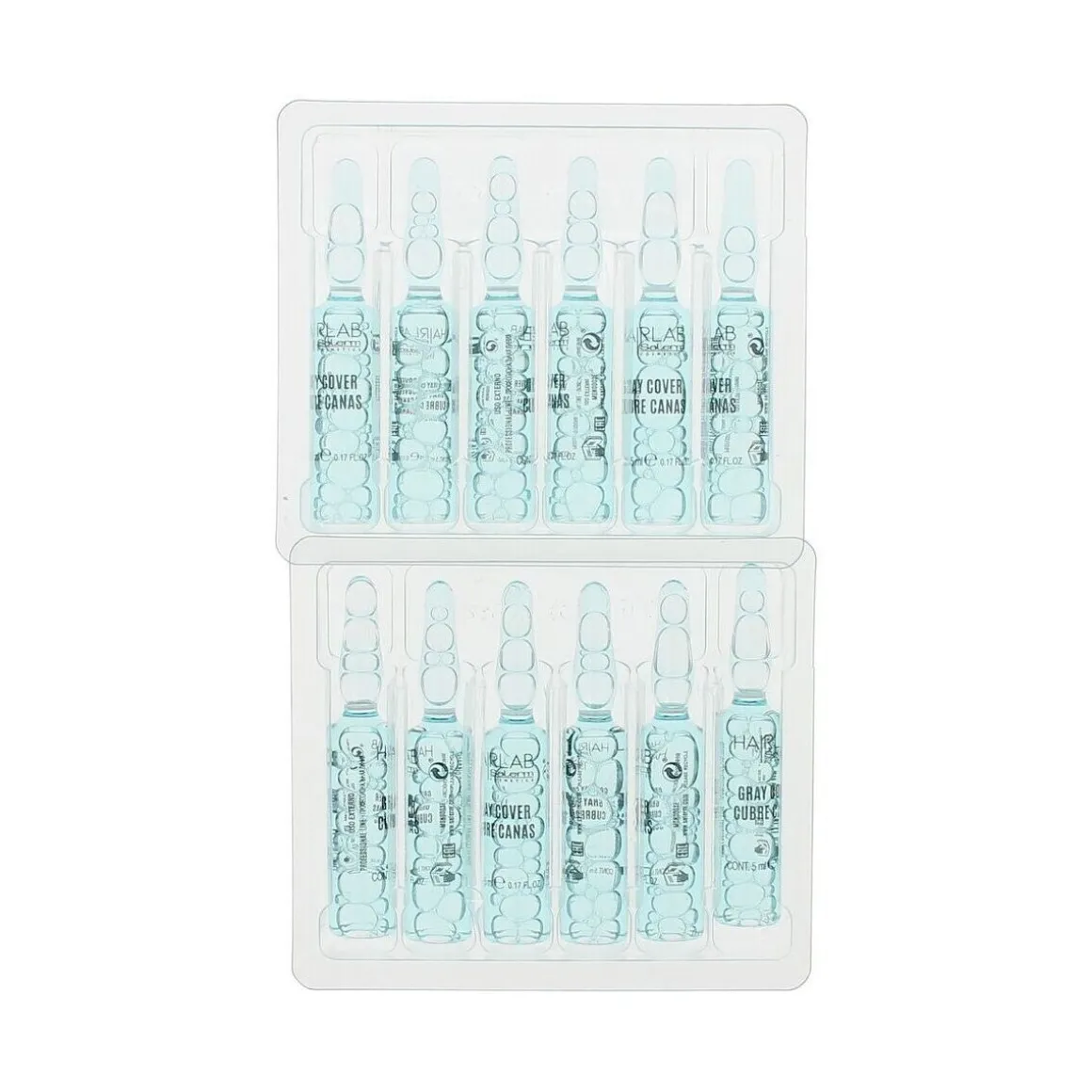 Flacons Gris Cover 12 X