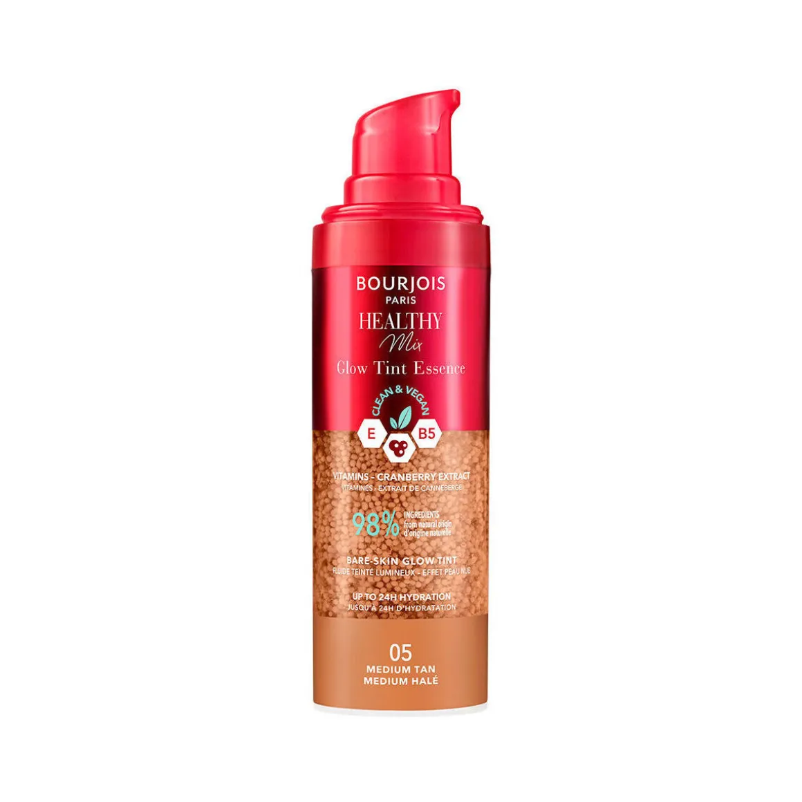Fond De Teint Healthy Mix Glow Tint Essence 005-bronze Moyen