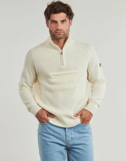 GIOVANNI RELAXED HALF-ZIP KNIT SAILING SWEATER