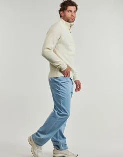 GIOVANNI RELAXED HALF-ZIP KNIT SAILING SWEATER