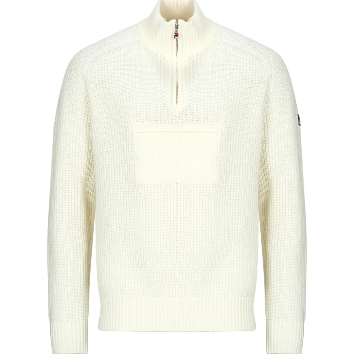 GIOVANNI RELAXED HALF-ZIP KNIT SAILING SWEATER