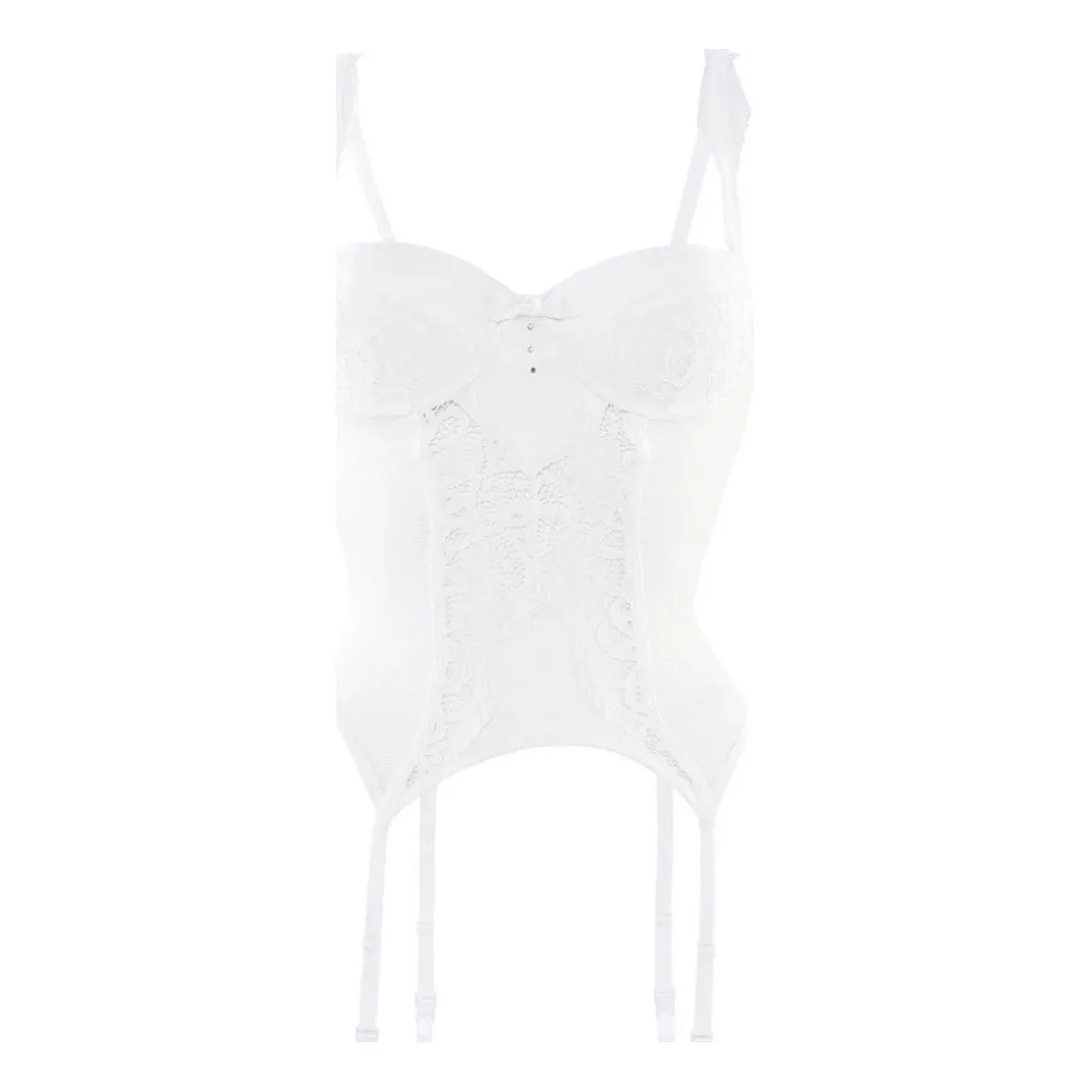 Guêpière ivoire Pourquoi Pas