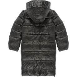 HOODED LS LONG PADDED PUFFER