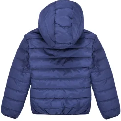 HOODED LS PADDED PUFFER W ZIP