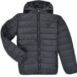 HOODED LS PADDED PUFFER W ZIP