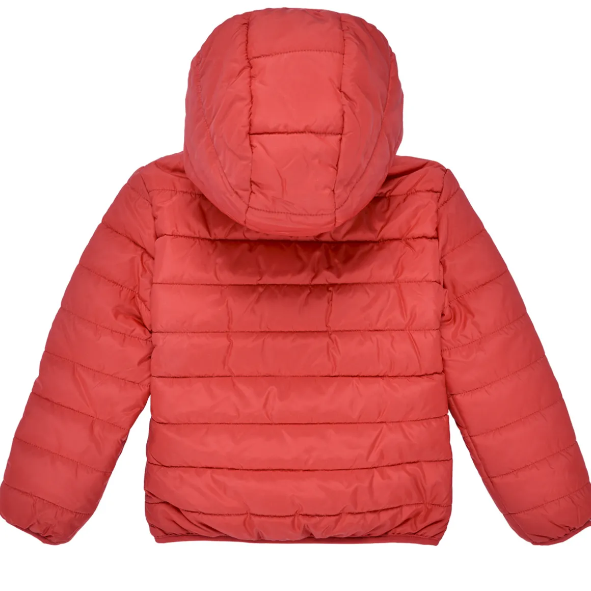 HOODED LS PADDED PUFFER W ZIP