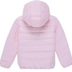 HOODED LS PADDED PUFFER W ZIP