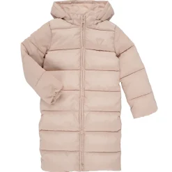 HOODED PADDED LS LONG PUFFER