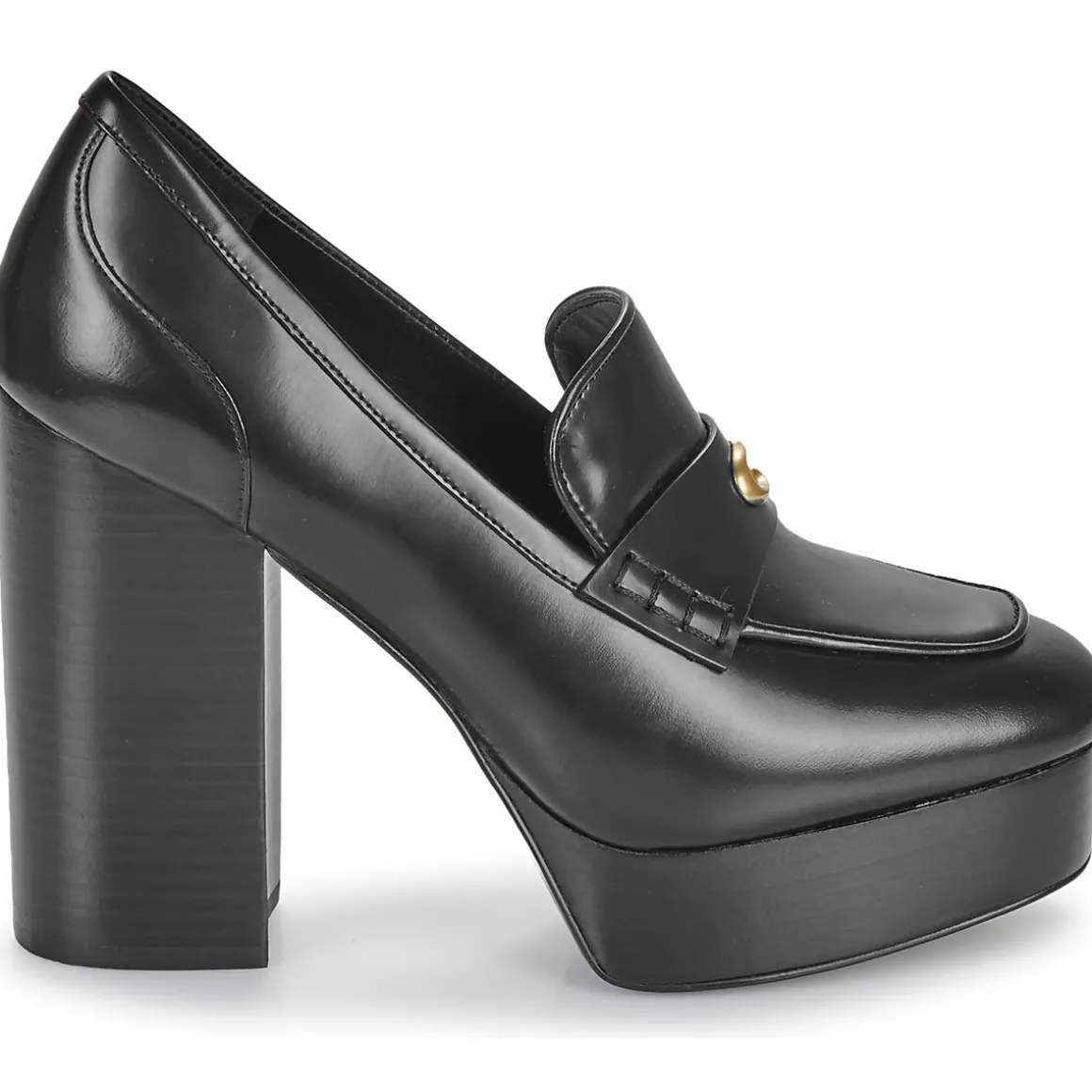 ILYSE LEATHER PLATFORM LOAFER