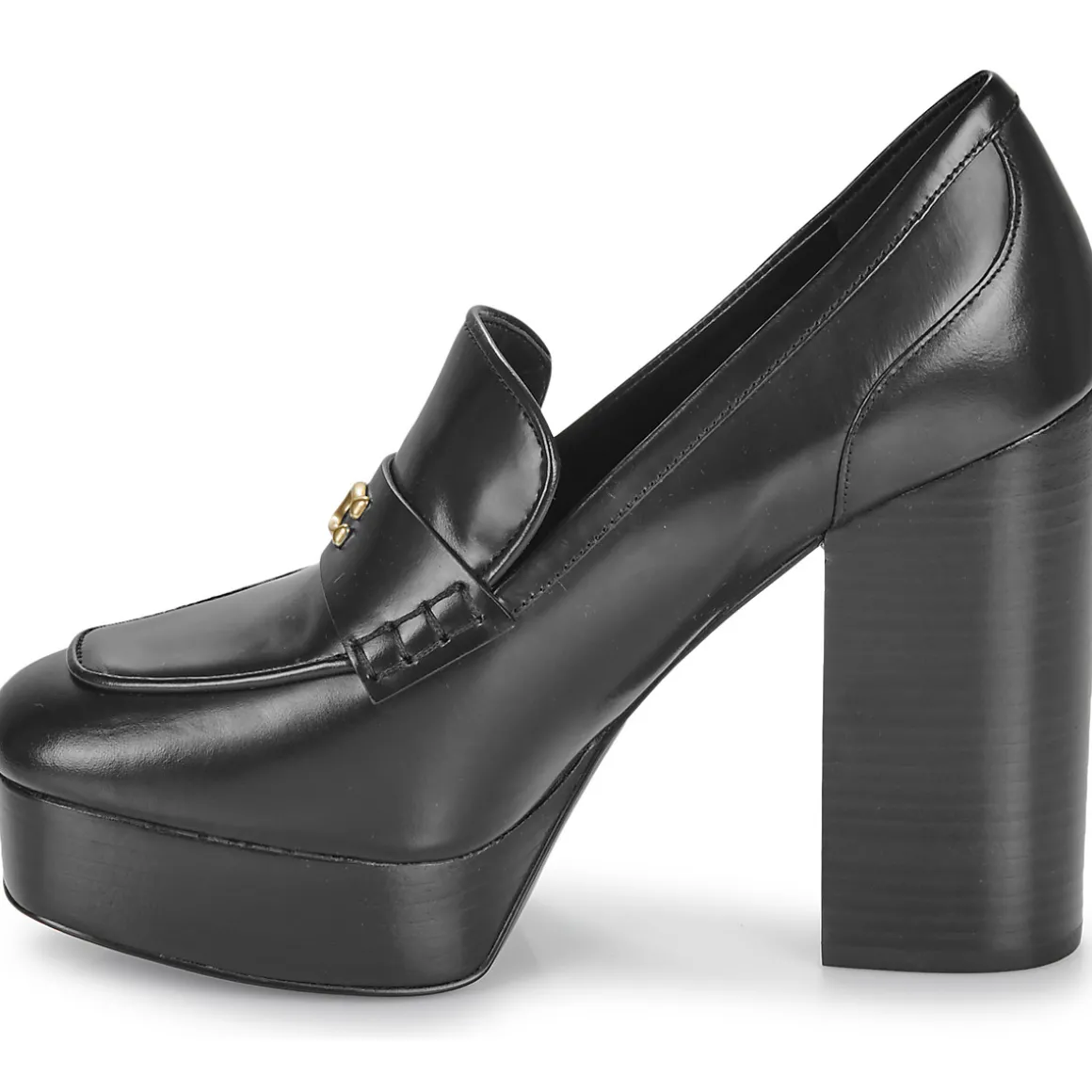 ILYSE LEATHER PLATFORM LOAFER