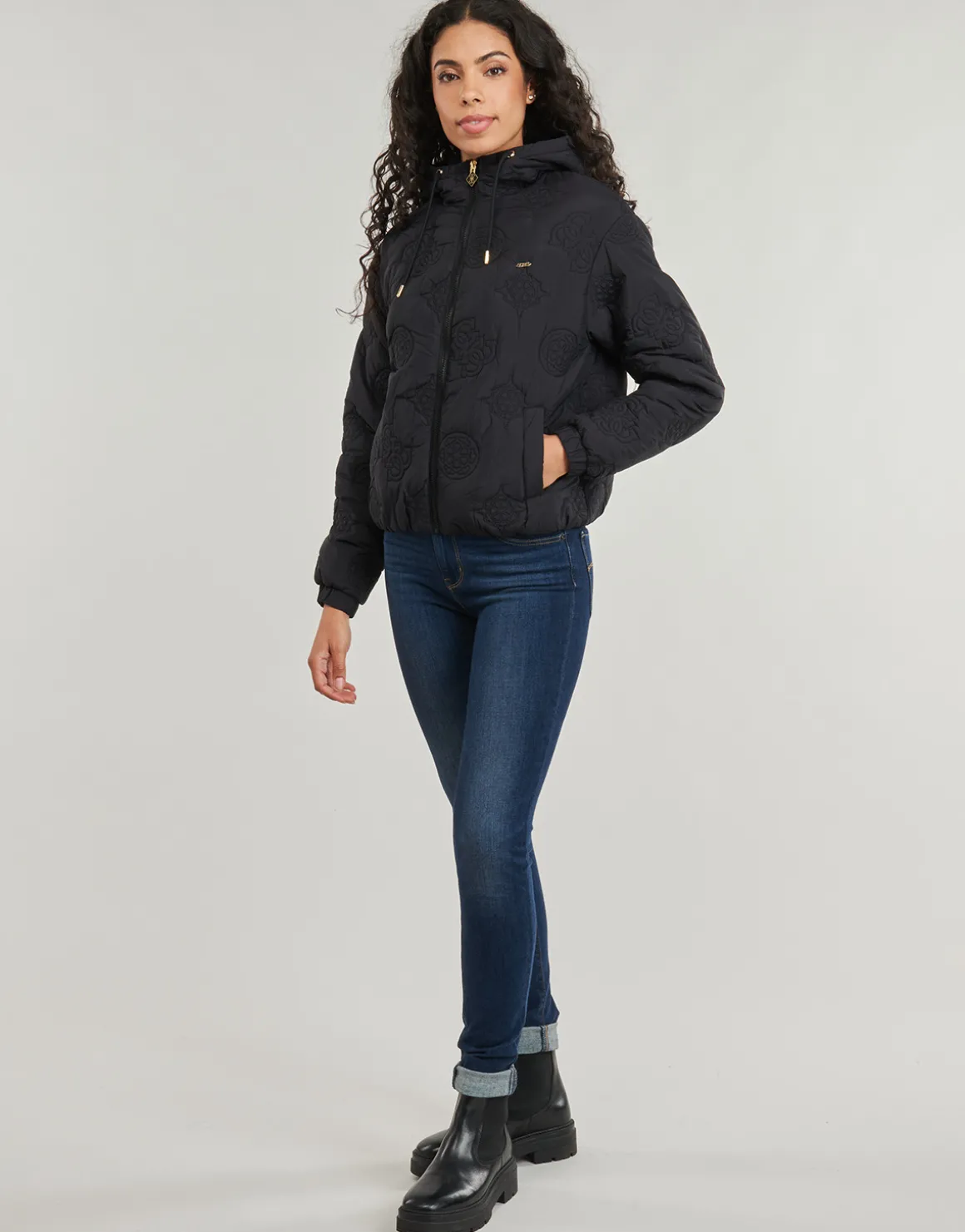 IVY ZIP HOODIE PUFFER JACKET