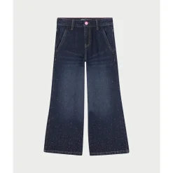 Jean fillette avec strass