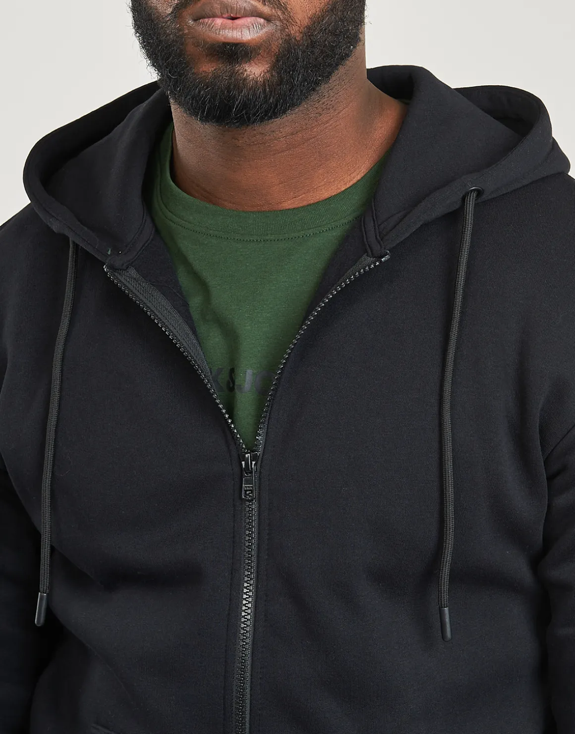 JJEBRADLEY SWEAT ZIP HOOD