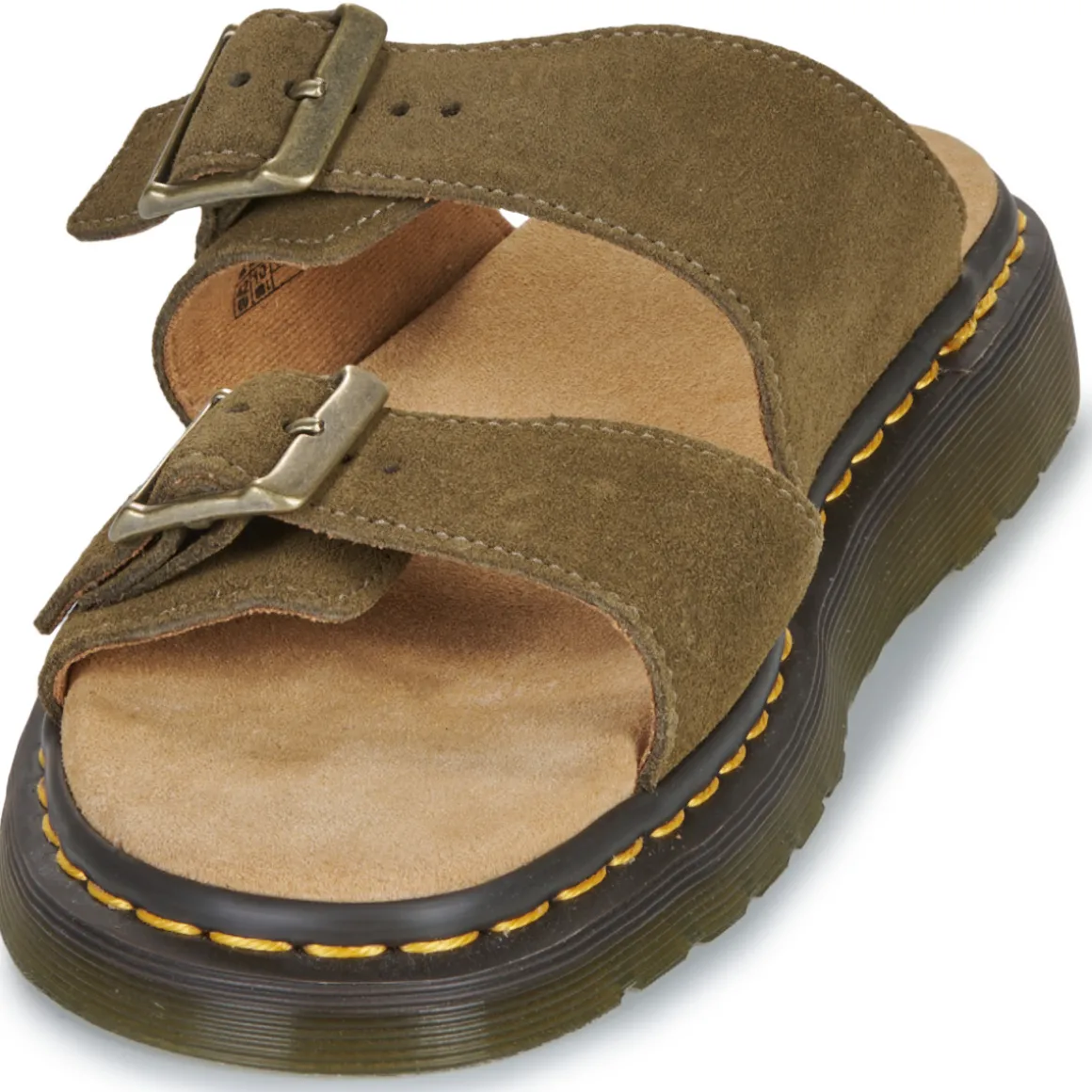 Josef DMs Olive Bronx Suede