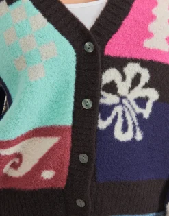 KEEPSAKES JACQUARD CARDI