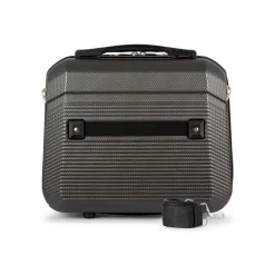 Kuferek Podróżny Mały Abs Stl945 Ciemny Szary