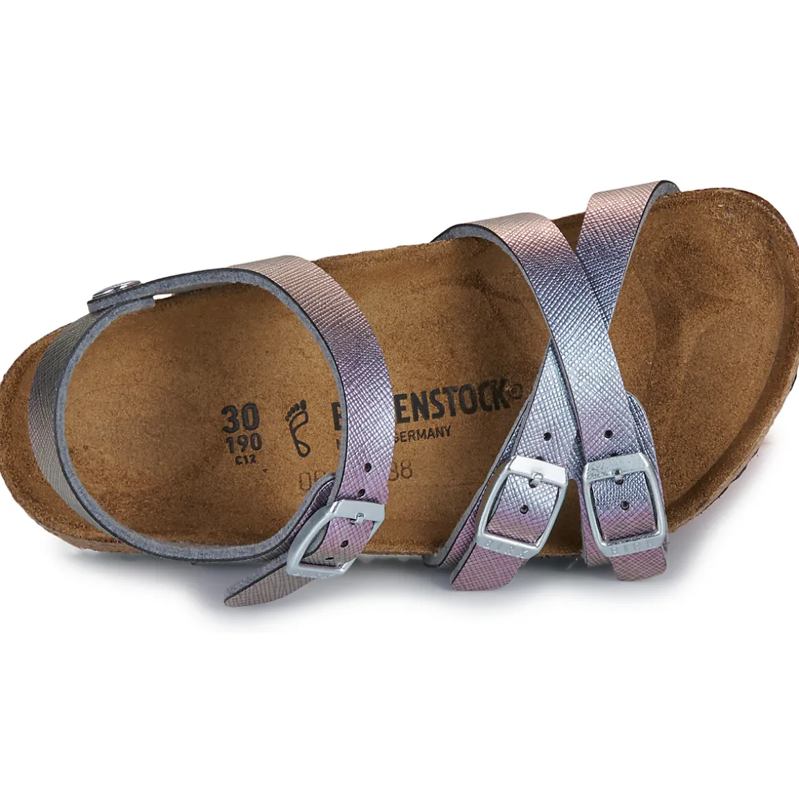 Kumba Kids Saffiano Iridescent Viola