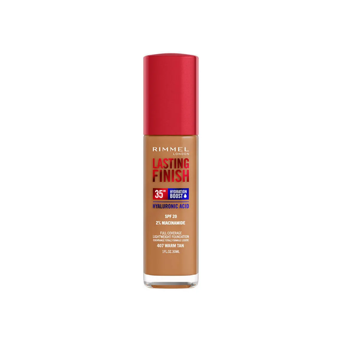 Lasting Finish Boost D&39;hydratation Spf20 407-warm Tan