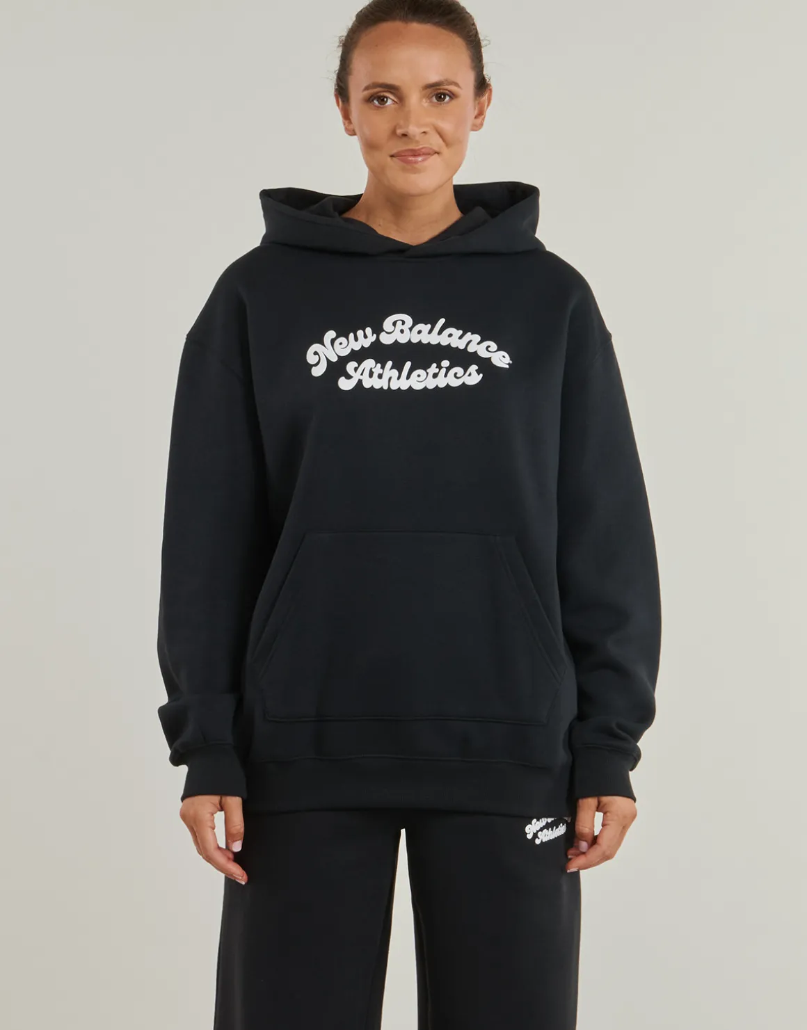 LINEAR HERITAGE FLEECE LONG HOODIE