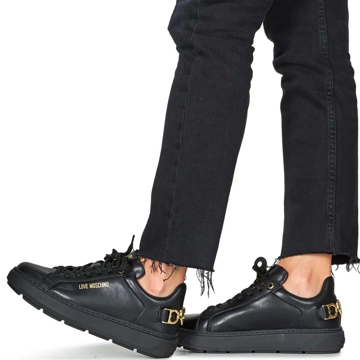 LOVE CHAIN-STRAP SNEAKER