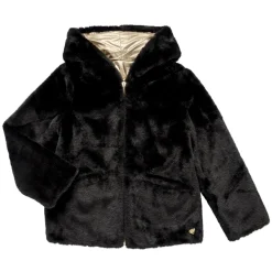LS REVERSIBLE FAUX FUR JACKET