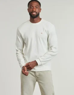 LS WAFFLE BADGE CREWNK TEE