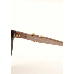 Lunettes de soleil marron