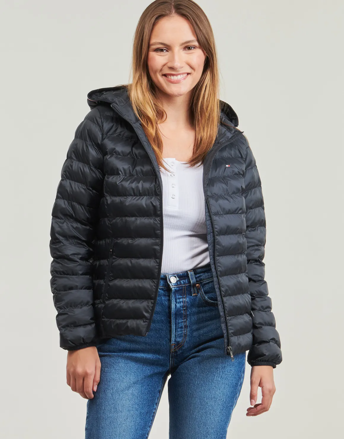 LW PADDED GLOBAL STRIPE JACKET