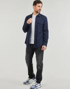 marine slim shirt ls