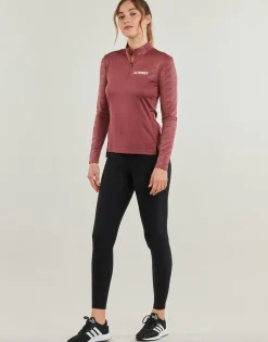 Multi Half-Zip Long Sleeve Long-Sleeve Top