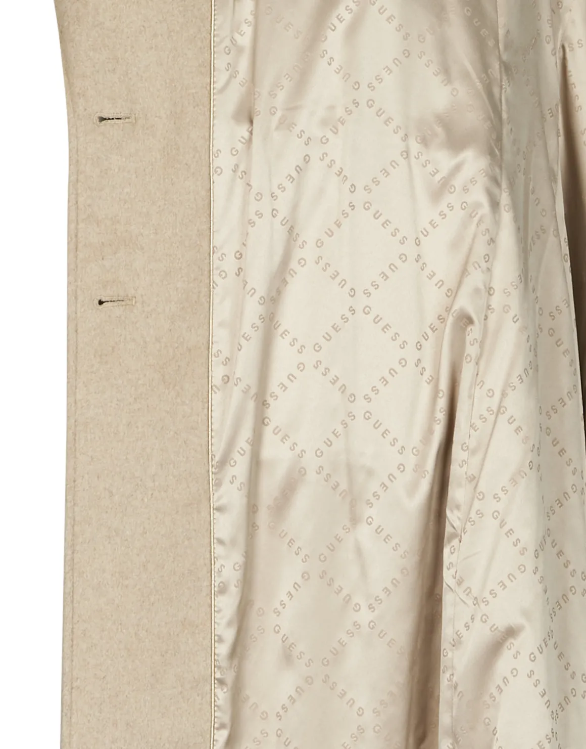 NANCY FIT COAT FAUX FUR COLLAR