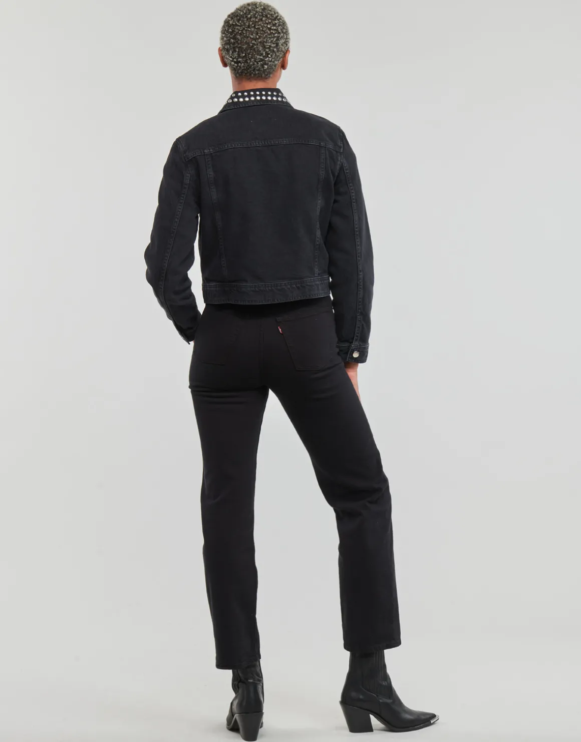 ONLGILLA LS STUD DNM BIKER JACKET CRO