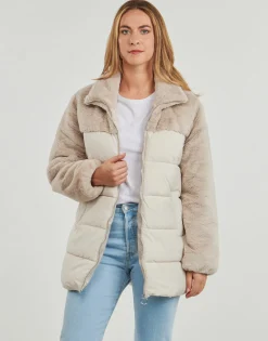 ONLWANJA FUR PUFFER MIX COAT CC OTW