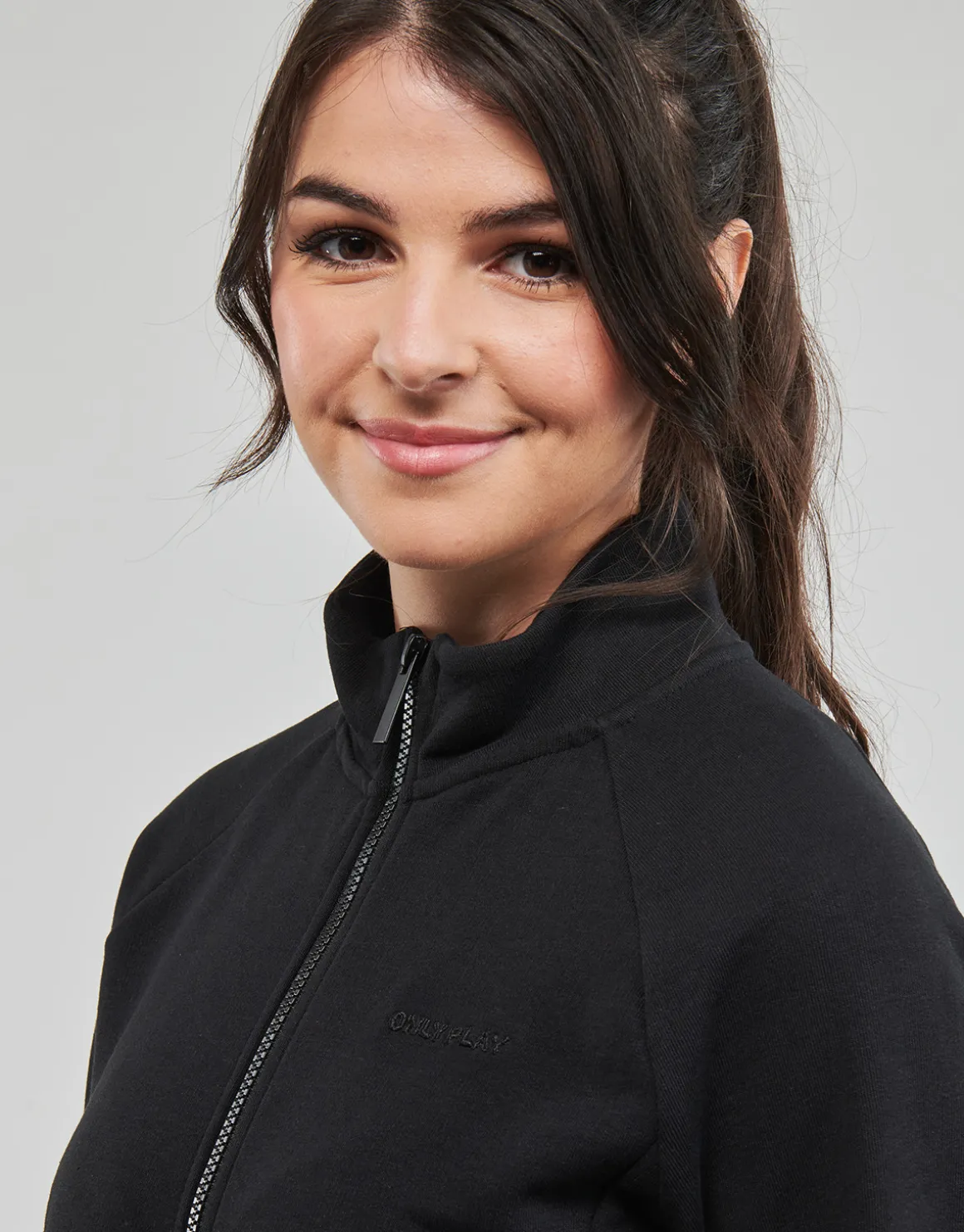 ONPMELINA LS HN ZIP SWT NOOS