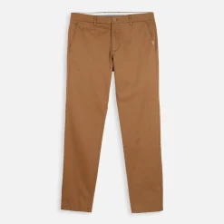 Pantalon chino uni stretch REANO